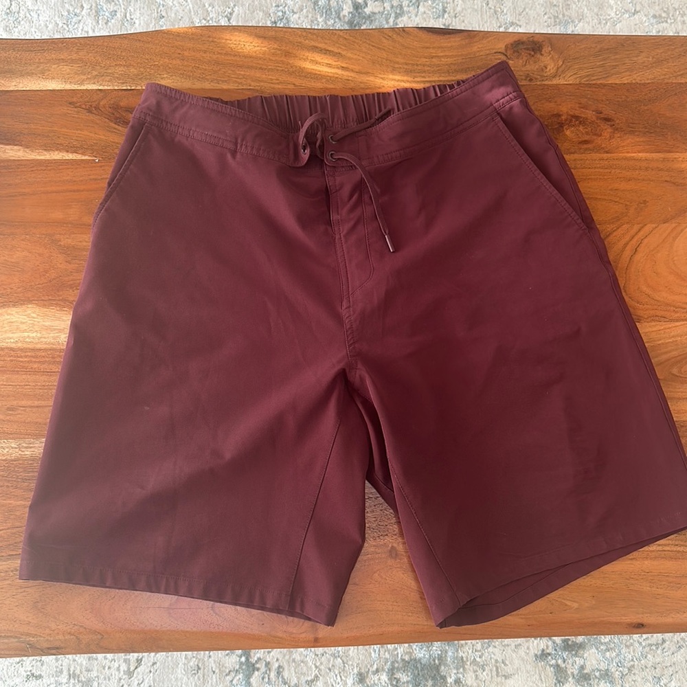 Ten Thousand Foundation Shorts. Maroon color, size XL, 9” inseam, work once.